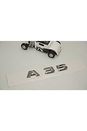 A35 Bagaj Krom Metal 3m 3d Yazı Logo
