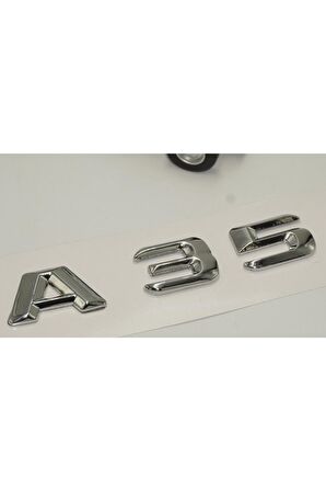 A35 Bagaj Krom Metal 3m 3d Yazı Logo