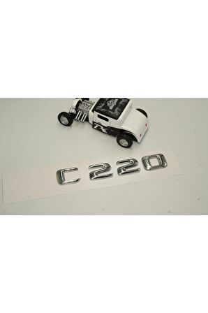 C 220d Bagaj Krom Metal 3m 3d Yazı Logo