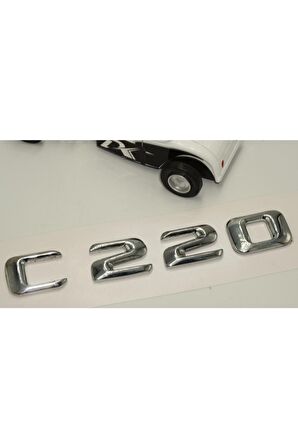 C 220d Bagaj Krom Metal 3m 3d Yazı Logo