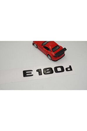 E 180d Bagaj Parlak Siyah Abs 3m 3d Yazı Logo