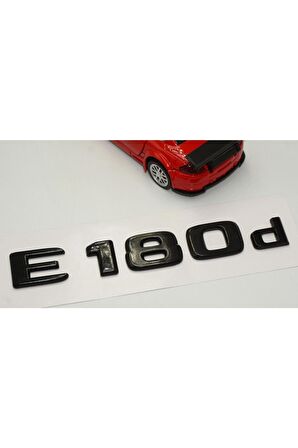 E 180d Bagaj Parlak Siyah Abs 3m 3d Yazı Logo