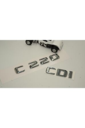 Benz C 220 Cdi Bagaj Krom Metal 3m 3d Yazı Logo