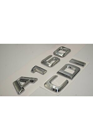 Benz A 160 Cdi Bagaj Krom Metal 3m 3d Yazı Logo