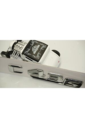 Benz C 43s Bagaj Krom Metal 3m 3d Yazı Logo