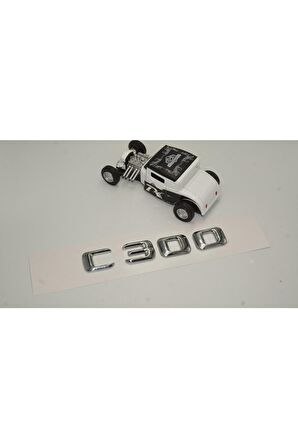 Benz C 300 Bagaj Krom Metal 3m 3d Yazı Logo