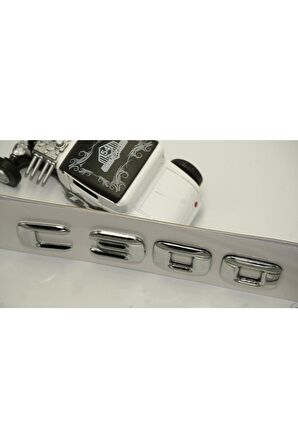 Benz C 300 Bagaj Krom Metal 3m 3d Yazı Logo