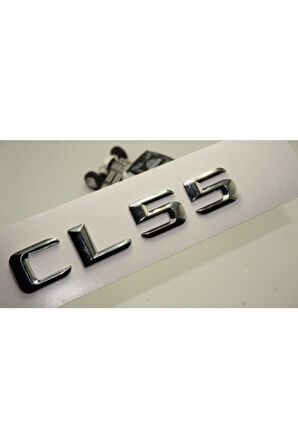Benz Cl55 Bagaj Krom Metal 3m 3d Yazı Logo
