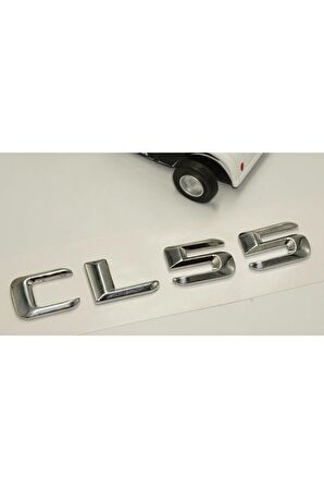 Benz Cl55 Bagaj Krom Metal 3m 3d Yazı Logo