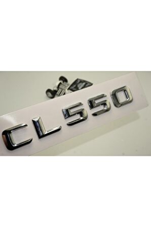 Benz Cl550 Bagaj Krom Metal 3m 3d Yazı Logo