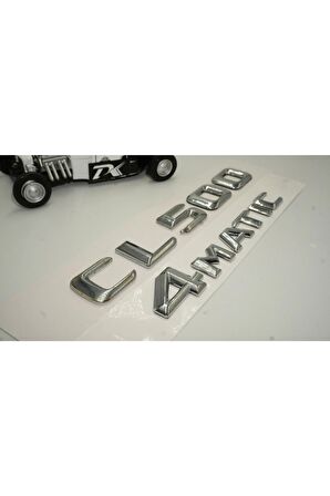 Benz Cl 500 4matic Bagaj Krom Metal 3m 3d Yazı Logo