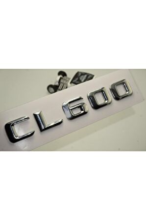 Benz Cl600 Bagaj Krom Metal 3m 3d Yazı Logo