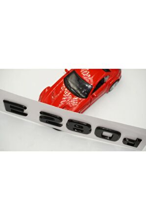 E 280d Bagaj Parlak Siyah Abs 3m 3d Yazı Logo