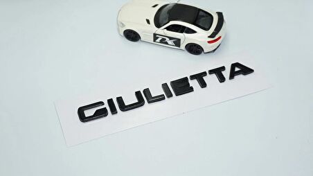 DK Tuning Alfa Romeo Giulietta Siyah ABS 3M 3D Bagaj Yazı Logo Arma