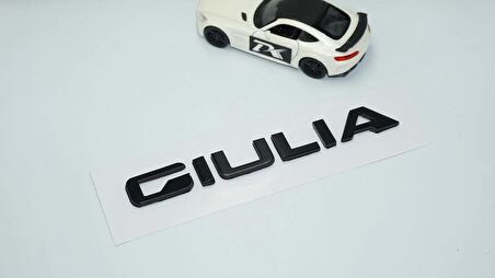 DK Tuning Alfa Romeo Giulia Siyah ABS 3M 3D Bagaj Yazı Logo Arma