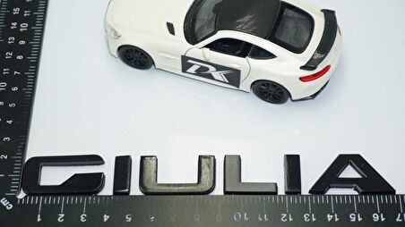 DK Tuning Alfa Romeo Giulia Siyah ABS 3M 3D Bagaj Yazı Logo Arma