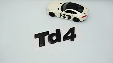 DK Tuning Td4 Freelander 1 Siyah Bagaj Yazı Land Rover İle Uyumlu