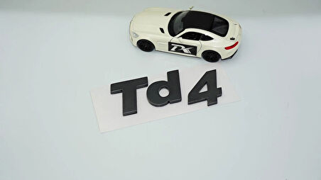 DK Tuning Td4 Freelander 1 Koyu Gri Bagaj Yazı Land Rover İle Uyumlu