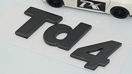 DK Tuning Td4 Freelander 1 Koyu Gri Bagaj Yazı Land Rover İle Uyumlu