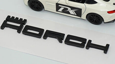 DK Tuning A8 D5 Horch Bagaj Siyah 3M Yazı Logo Audi İle Uyumlu