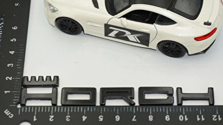 DK Tuning A8 D5 Horch Bagaj Siyah 3M Yazı Logo Audi İle Uyumlu