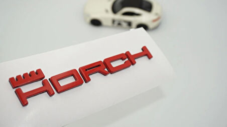 DK Tuning A8 D5 Horch Bagaj Kırmızı 3M Yazı Logo Audi İle Uyumlu