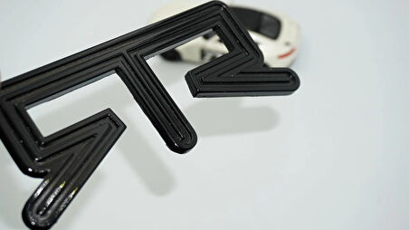 DK Tuning Mustang RTR Bagaj Siyah Logo Arma Ford İle Uyumlu