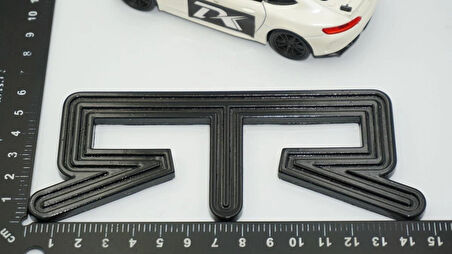 DK Tuning Mustang RTR Bagaj Siyah Logo Arma Ford İle Uyumlu