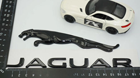 DK Tuning Jaguar Panter Siyah ABS Bagaj Yazı Logo Oem Ürün