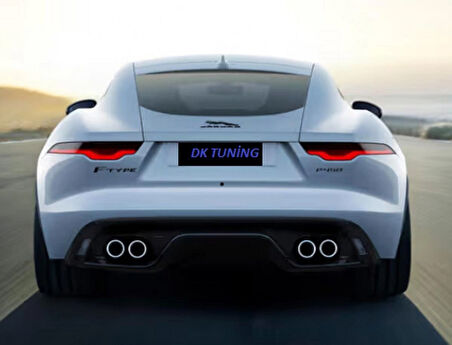 DK Tuning Jaguar Panter Siyah ABS Bagaj Yazı Logo Oem Ürün