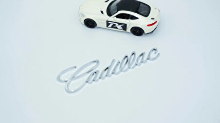 DK Tuning Cadillac Krom Metal Bagaj 3M 3D Logo Amblem
