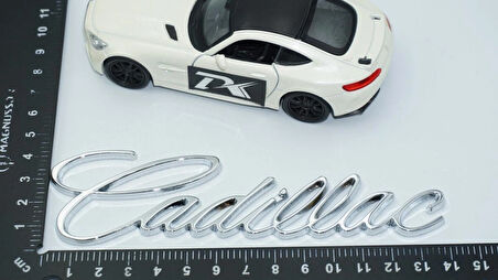 DK Tuning Cadillac Krom Metal Bagaj 3M 3D Logo Amblem