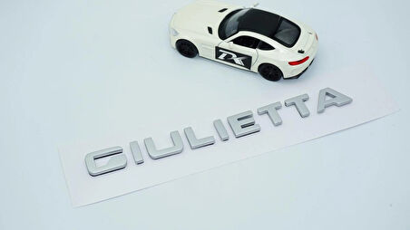 DK Tuning Alfa Romeo Giulietta Gri ABS 3M 3D Bagaj Yazı Logo Arma