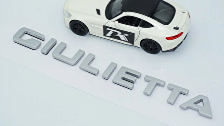 DK Tuning Alfa Romeo Giulietta Gri ABS 3M 3D Bagaj Yazı Logo Arma