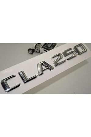 Benz Cla 250 Bagaj Krom Metal 3m 3d Yazı Logo