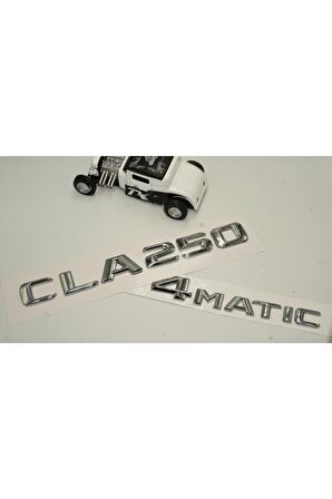 Benz Cla 250 4matic Bagaj Krom Metal 3m 3d Yazı Logo