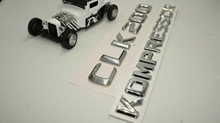 DK Tuning Benz CLK 200 Kompressor Bagaj Krom Metal 3M 3D Yazı Logo