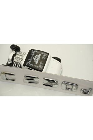 C 250d Bagaj Krom Metal 3m 3d Yazı Logo