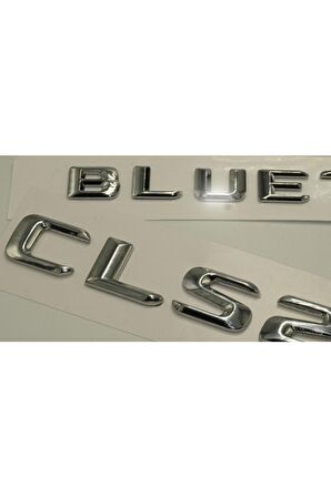 Benz Cls 250 Bluetec Bagaj Krom Metal 3m 3d Yazı Logo