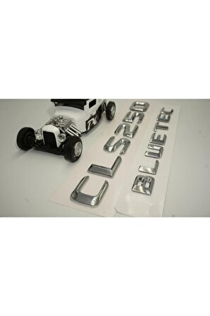 Benz Cls 250 Bluetec Bagaj Krom Metal 3m 3d Yazı Logo