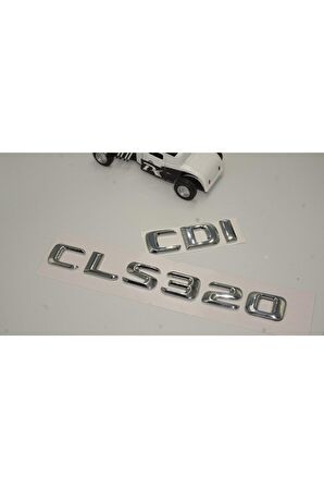 Benz Cls 320 Cdi Bagaj Krom Metal 3m 3d Yazı Logo