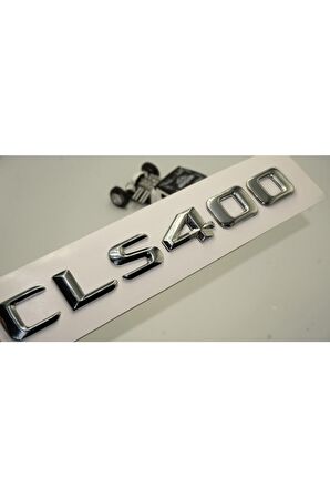Benz Cls 400 Bagaj Krom Metal 3m 3d Yazı Logo