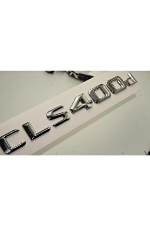 Benz Cls 400d Bagaj Krom Metal 3m 3d Yazı Logo
