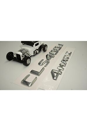 Benz Cls 400d 4matic Bagaj Krom Metal 3m 3d Yazı Logo