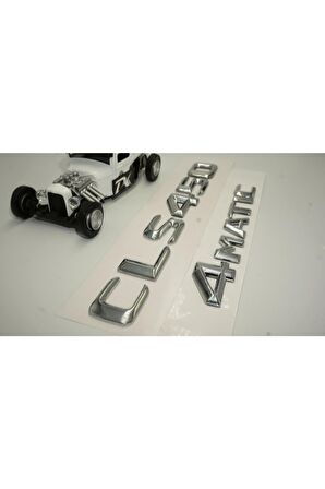 Benz Cls 450 4matic Bagaj Krom Metal 3m 3d Yazı Logo