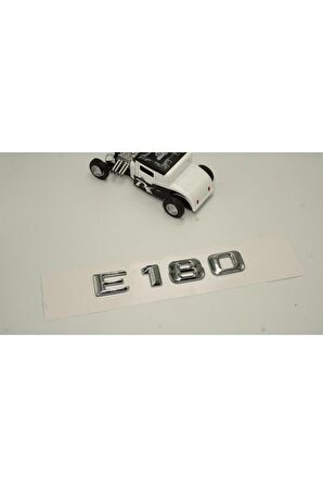 Benz E180 Bagaj Krom Metal 3m 3d Yazı Logo