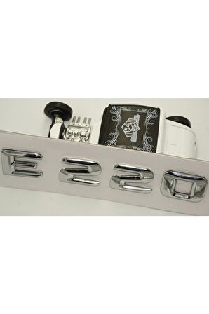 Benz E220 Bagaj Krom Metal 3m 3d Yazı Logo