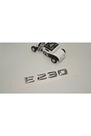 Benz E230 Bagaj Krom Metal 3m 3d Yazı Logo