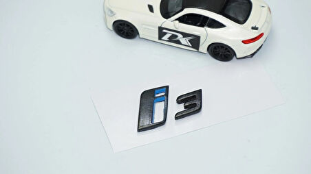 DK Tuning i3 Bagaj Siyah ABS 3M 3D Yazı Logo Bmw İle Uyumlu