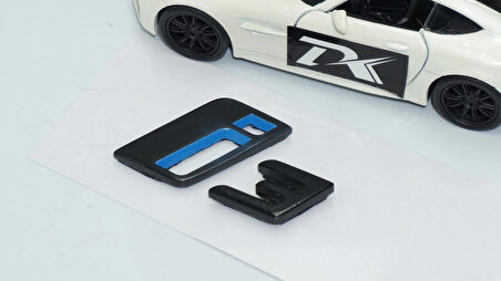 DK Tuning i3 Bagaj Siyah ABS 3M 3D Yazı Logo Bmw İle Uyumlu